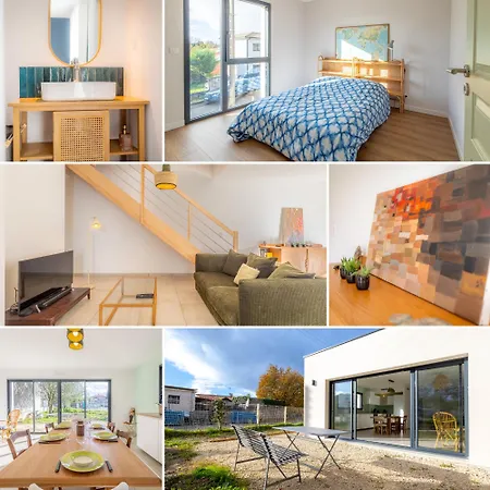 펜션 Maison Moderne Et Spacieuse Avec Jardin A *