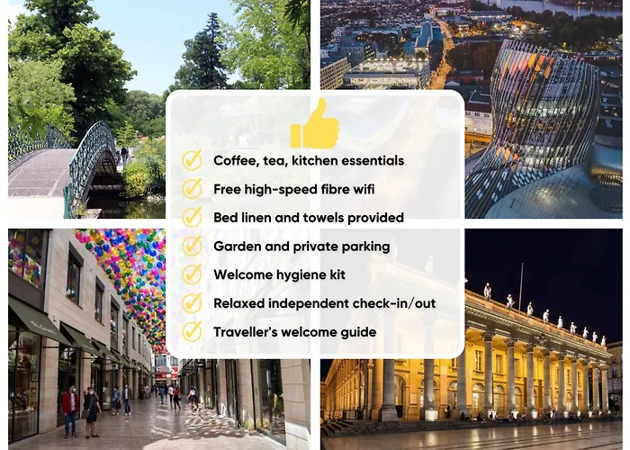 Feriehus Maison Moderne Et Spacieuse Avec Jardin A Pessac