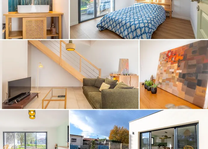 Feriehus Maison Moderne Et Spacieuse Avec Jardin A *